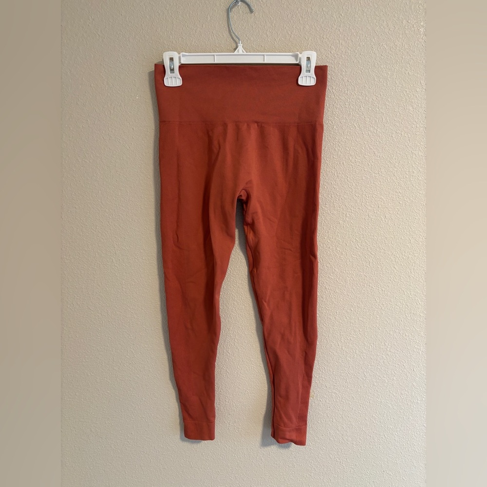 SET Active seamless Orange High-Waisted Leggings